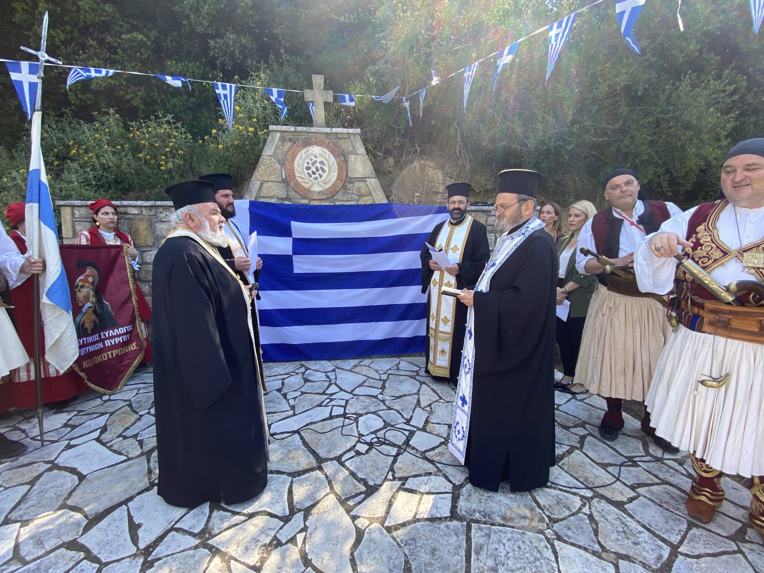 Ο Δήμος Πύργου απέδωσε φόρο τιμής στους ήρωες της Μάχης της Αγουλινίτσας