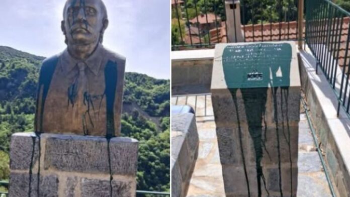 Το Δ.Σ. Γορτυνίας αποδοκιμάζει τον βανδαλισμό της προτομής του Νίκου Πλουμπίδη
