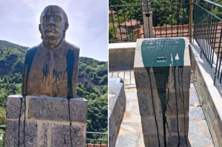 Το Δ.Σ. Γορτυνίας αποδοκιμάζει τον βανδαλισμό της προτομής του Νίκου Πλουμπίδη