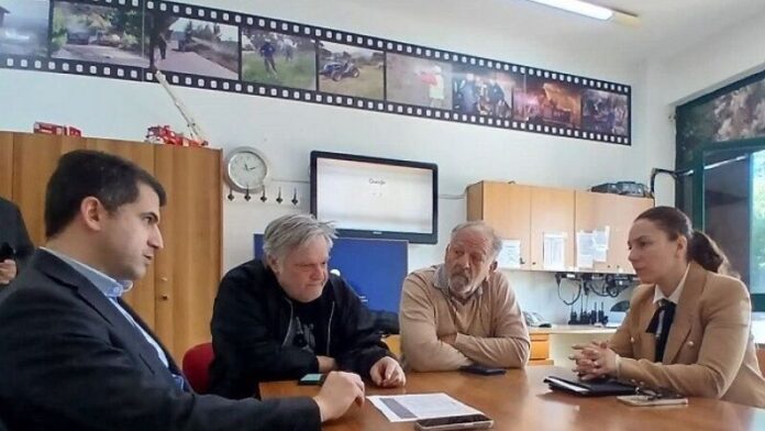 Σύσκεψη Προέδρου ΣΠΑΠ με την Αντιπεριφερειάρχη Β. Τομέα για την πυροπροστασία