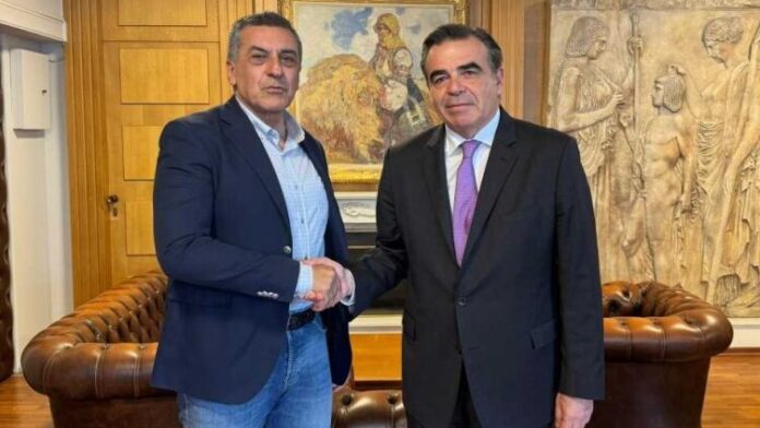 Σύσκεψη Δ.Κουρέτα με τον Υπ.Αγροτικής Ανάπτυξης για θέματα πρωτογενούς τομέα
