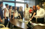 Εγκαίνια 8 νέων υπαλλήλων στην Υπηρεσία Καθαριότητας του Δήμου Παλλήνης