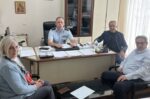 Σύσκεψη Εσκίογλου με τον επικεφαλής του Αστυνομικού Τμήματος Φαρσάλων