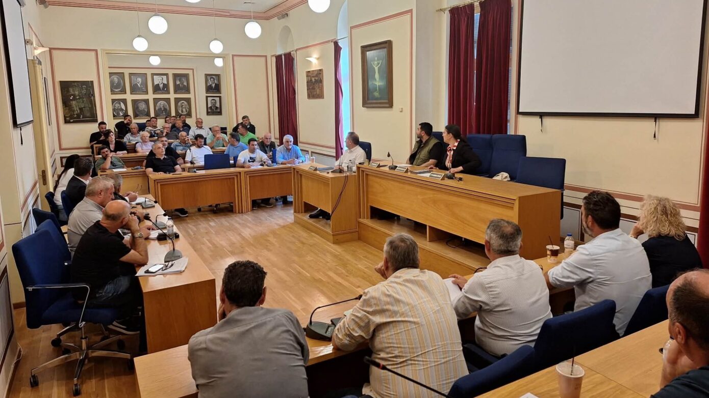 Εργασιακή συνάντηση Δημάρχου Καλαμάτας με Προέδρους και μέλη Κοινοτικών Συμβουλίων