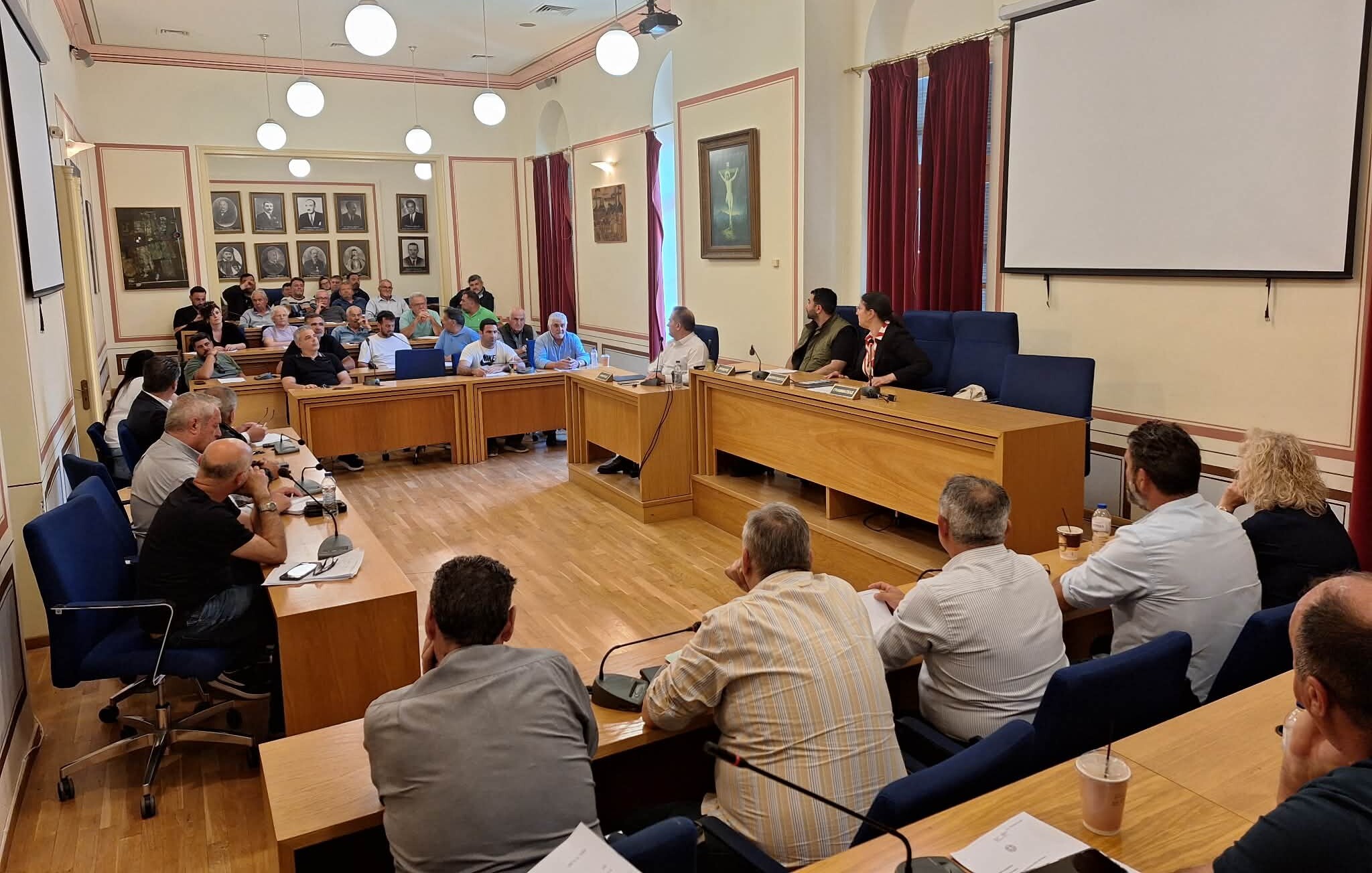 Εργασιακή συνάντηση Δημάρχου Καλαμάτας με Προέδρους και μέλη Κοινοτικών Συμβουλίων