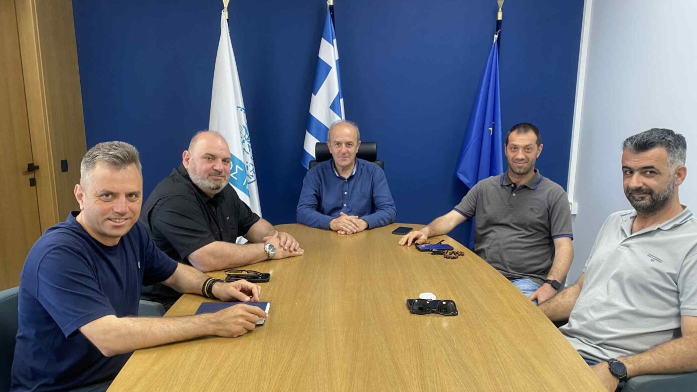 Σύσκεψη Δημάρχου Ιεράπετρας με την Ένωση Αστυνομικών Λασιθίου