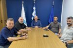 Σύσκεψη Δημάρχου Ιεράπετρας με την Ένωση Αστυνομικών Λασιθίου