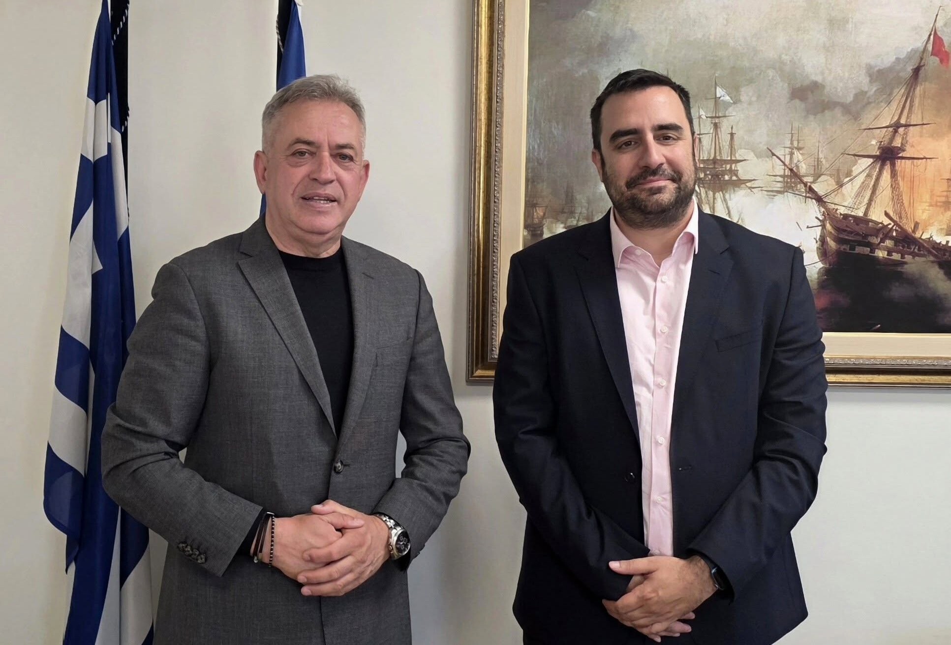 Σύσκεψη Δημάρχου Γ. Καραϊσκάκη με τον Πρόεδρο της ΜΟΔ