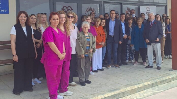 Ο Δήμαρχος Ζαχάρως επισκέπτεται το καινούργιο ΚΗΦΗ