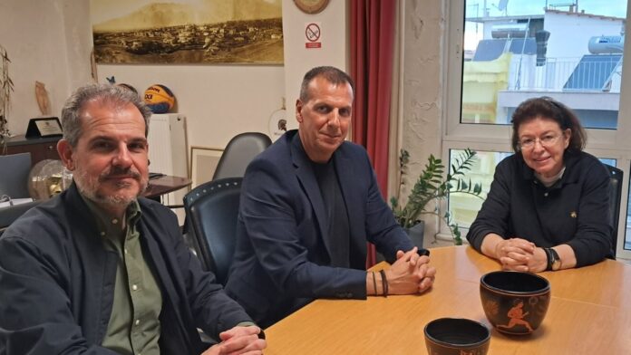 Συνάντηση Δημάρχου Σπάρτης με την Υπουργό Πολιτισμού