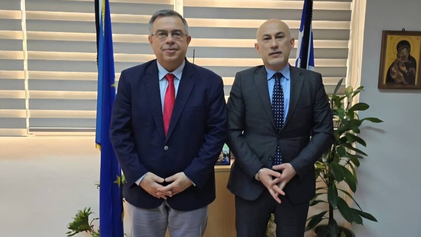 Συνάντηση Γραμματέα Αποκεντρωμένης Μακεδονίας-Θράκης με τον Γενικό Πρόξενο Γεωργίας