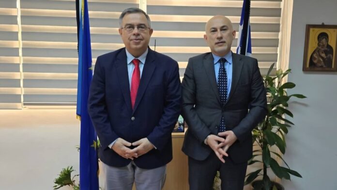 Συνάντηση Γραμματέα Αποκεντρωμένης Μακεδονίας-Θράκης με τον Γενικό Πρόξενο Γεωργίας
