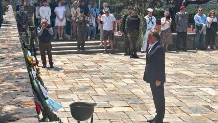 Στ. Αρναουτάκης από το Μάλεμε: «Η μνήμη των πεσόντων ένα συνεχές πρότυπο ευθύνης για ειρήνη»
