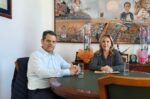 Σύσκεψη της Δημάρχου Λήμνου με τον Επικεφαλής Δευτεροβάθμιας Εκπαίδευσης Λέσβου