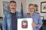 Χορηγία απινιδωτή στον Δήμο Αγίου Δημητρίου
