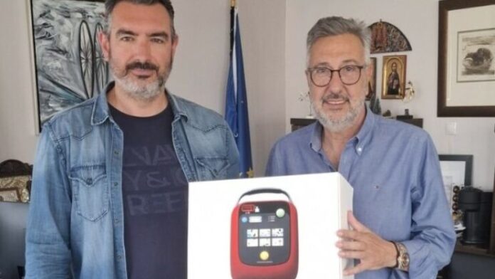 Χορηγία απινιδωτή στον Δήμο Αγίου Δημητρίου