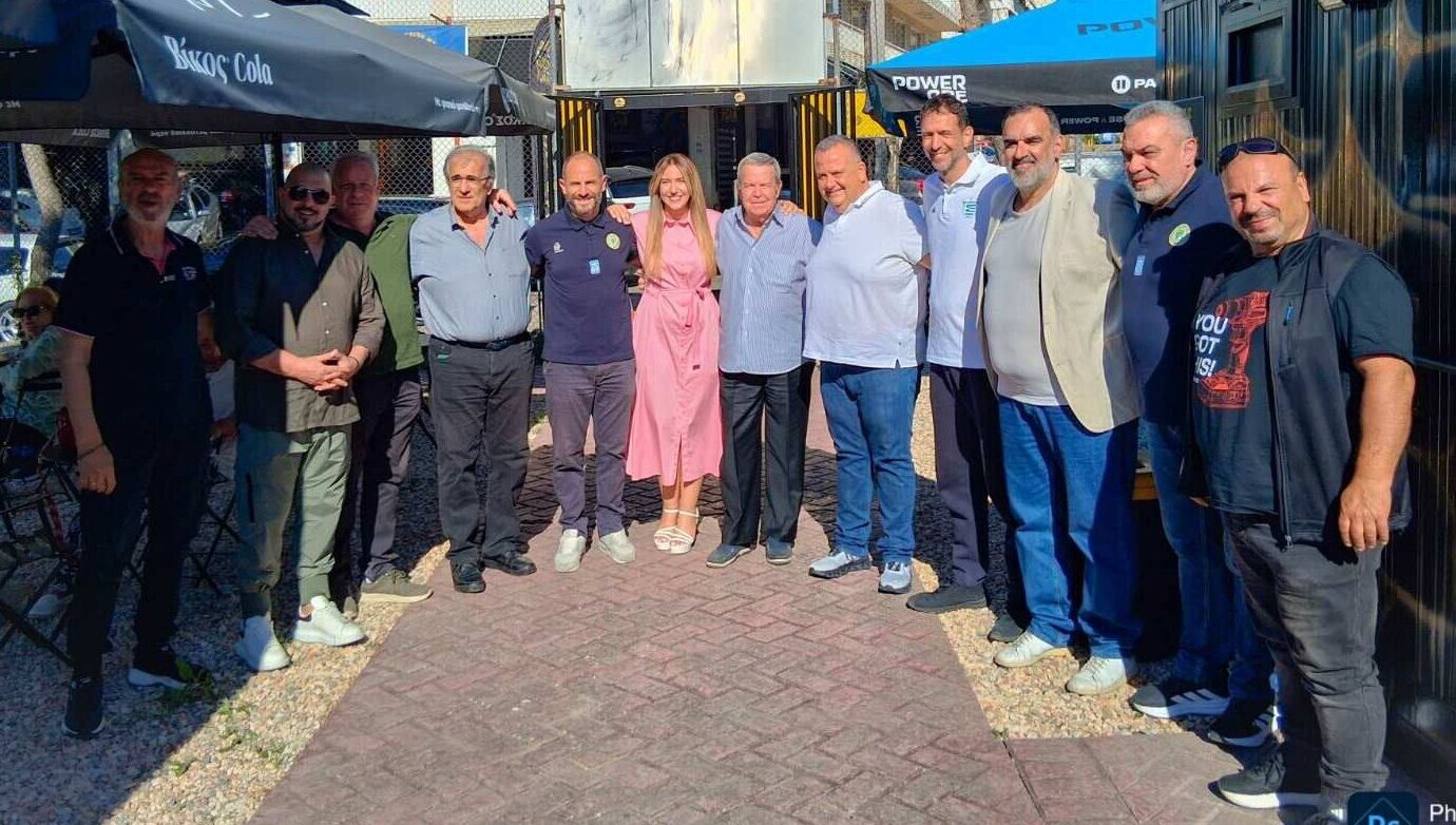 Ολοκληρώθηκαν τα εγκαίνια του ανανεωμένου γηπέδου μπάσκετ στη Ν. Χαλκηδόνα