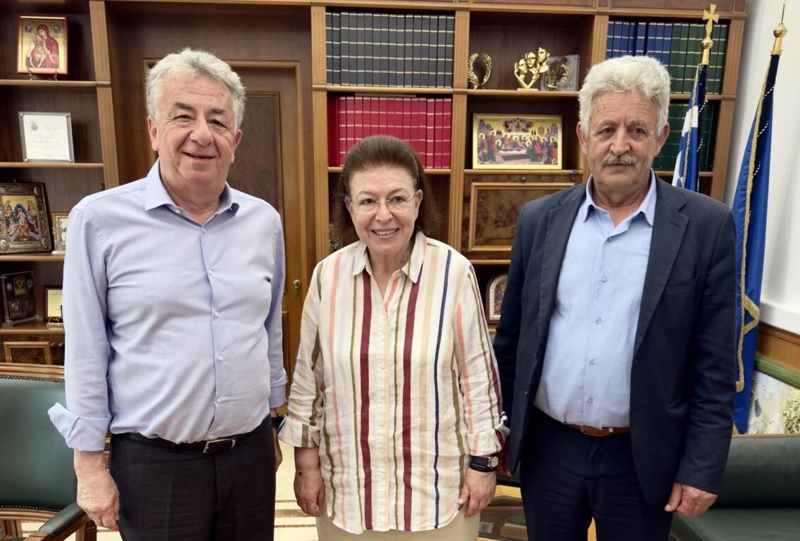Σύσκεψη Περιφερειάρχη Κρήτης με την Υπ. Πολιτισμού για τη λειτουργία του Δικταίου Σπηλαίου