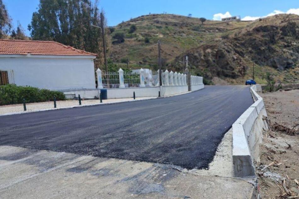 Περιφέρεια Βορείου Αιγαίου: Ολοκληρώθηκαν οι εργασίες στο Οδικό Δίκτυο Χίου