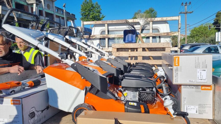 Αναβαθμίζεται η Υπηρεσία Περιβάλλοντος και Πρασίνου του Δ.Θερμαϊκού