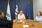 Σύσκεψη Δημάρχου Αγίου Νικολάου με τον Δήμαρχο Ιεράπετρας