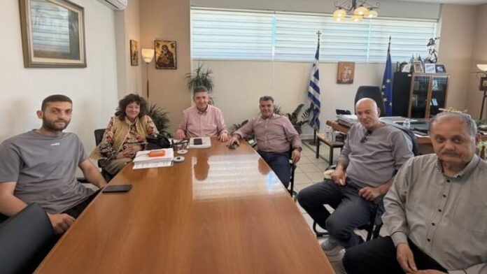 Συνάντηση Δημάρχου Δυτικής Αχαΐας με το Δ.Σ. του Εμπορικού Συλλόγου Δύμης