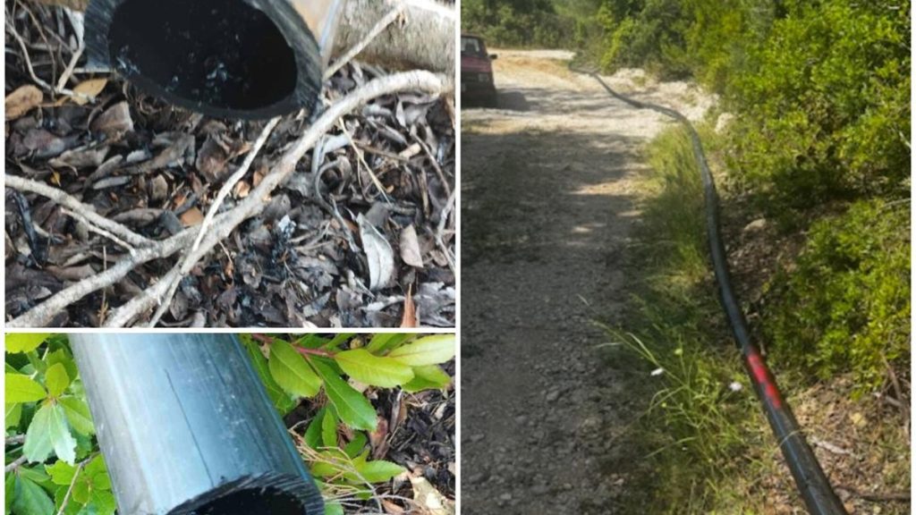 Ο Δήμος Βόρειας Κέρκυρας καταγγέλλει σαμποτάζ σε έργο ύδρευσης και πυροπροστασίας