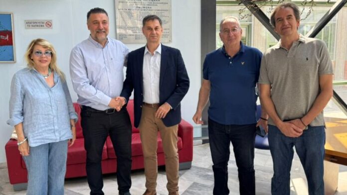 Σύσκεψη Δημάρχου Παλαιού Φαλήρου με τον Αναπληρωτή Υπουργό Εξωτερικών