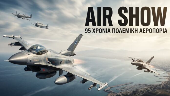Την Κυριακή 10/5 το εντυπωσιακό airshow της Πολεμικής Αεροπορίας στο Παλαιό Φάληρο