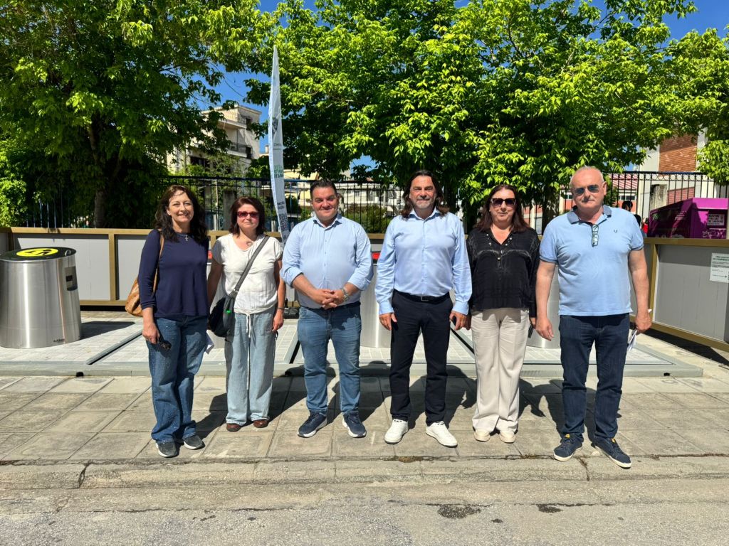 Ενεργοποιήθηκαν και άλλες γωνιές ανακύκλωσης στην πόλη της Λάρισας