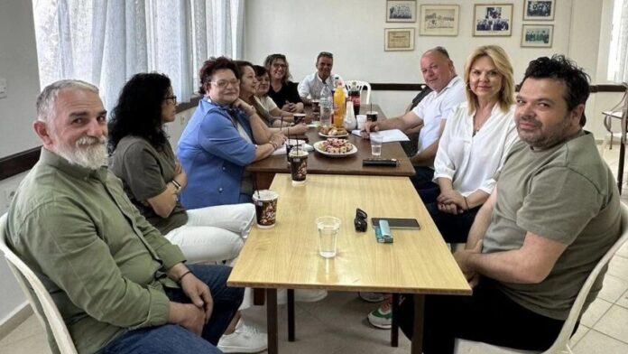 Σύσκεψη Δημάρχου Χαλκιδέων με τον Σύλλογο Αγίου Κωνσταντίνου «Ο Λόφος»