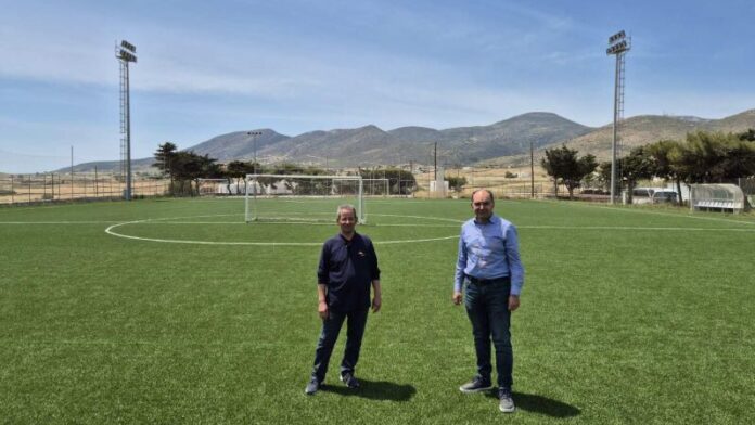 Έγκριση και ανακαίνιση του Δημοτικού Σταδίου Ποδοσφαίρου Μάρπησσας Πάρου