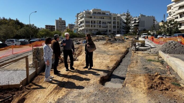 Δ. Ηρακλείου: Οι εργασίες προχωρούν δυναμικά σε Ταξ. Μαρκοπούλου και Πινδάρου – Γ. Γεωργιάδου