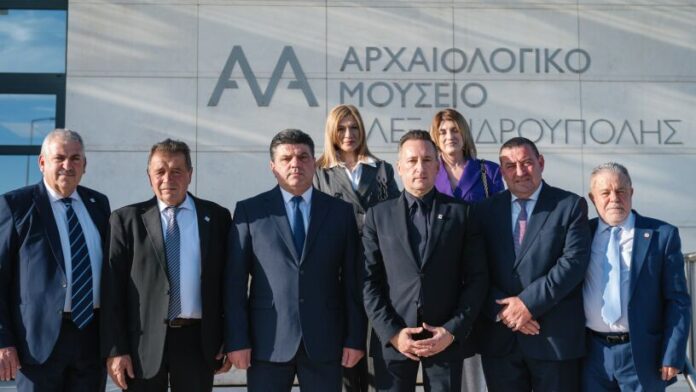 Τελετή αδελφοποίησης μεταξύ Δήμων Αλεξανδρούπολης και Αγίας Νάπας