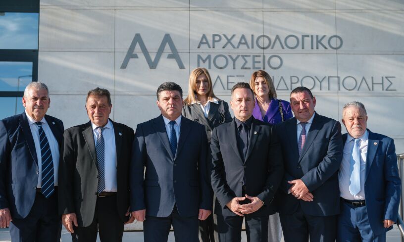 Τελετή αδελφοποίησης μεταξύ Δήμων Αλεξανδρούπολης και Αγίας Νάπας