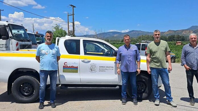 Δήμος Σπάρτης: Αναβάθμιση του στόλου καθαριότητας με δύο καινούργια οχήματα