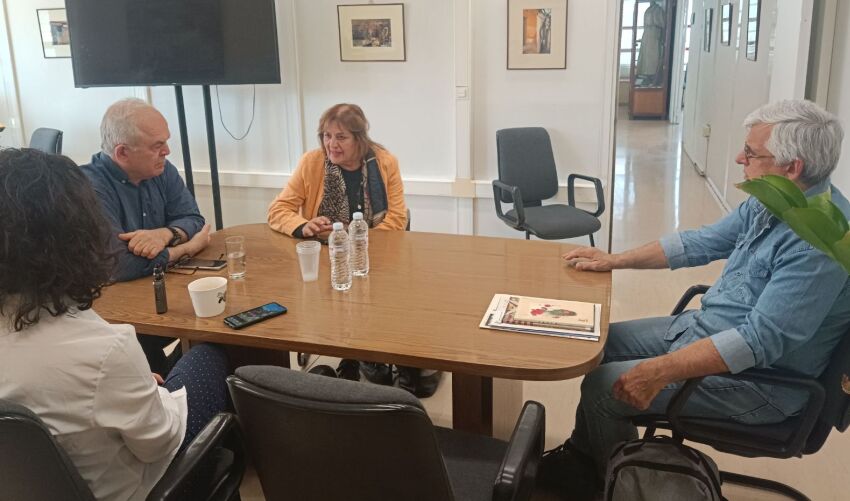 Σύσκεψη αντιπροσωπείας της ΕΕΔΥΕ με τον Δήμαρχο Καισαριανής