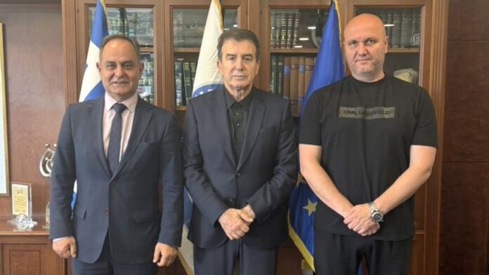 Σύσκεψη Δημάρχου Καρδίτσας με τον Υπουργό Δημόσιας Τάξης