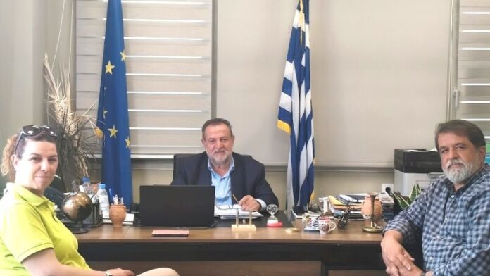 Σύσκεψη Δημάρχου Μινώα Πεδιάδας με το Δίκτυο Οινοπαραγωγών Κρήτης
