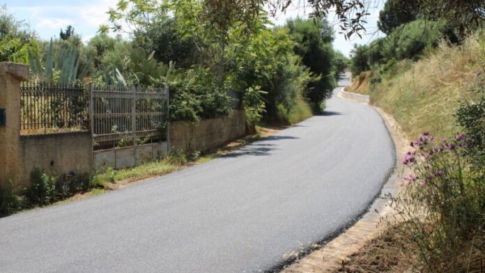 Επιθεώρηση Δημάρχου Μεσσήνης σε εργασίες οδοποιΐας
