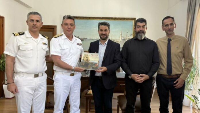 Συνάντηση Δημάρχου Χανίων με τον καινούργιο Περιφερειακό Διοικητή Λ.Σ. Κρήτης