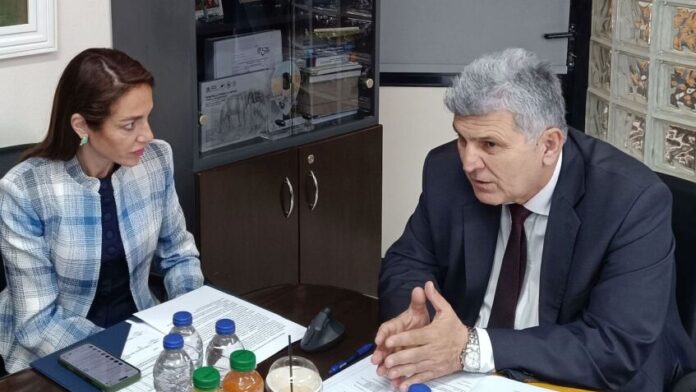 Σύσκεψη Δημάρχου Κορδελιού – Ευόσμου με την Υπουργό Κοινωνικής Ενότητας