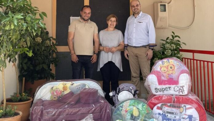 Χορηγία παιδικών προϊόντων στους Δημοτικούς Βρεφονηπιακούς Σταθμούς Καλαμπάκας