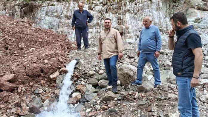 Επιθεώρηση Δημάρχου Μετεώρων στις εργασίες αποκατάστασης του δικτύου ύδρευσης