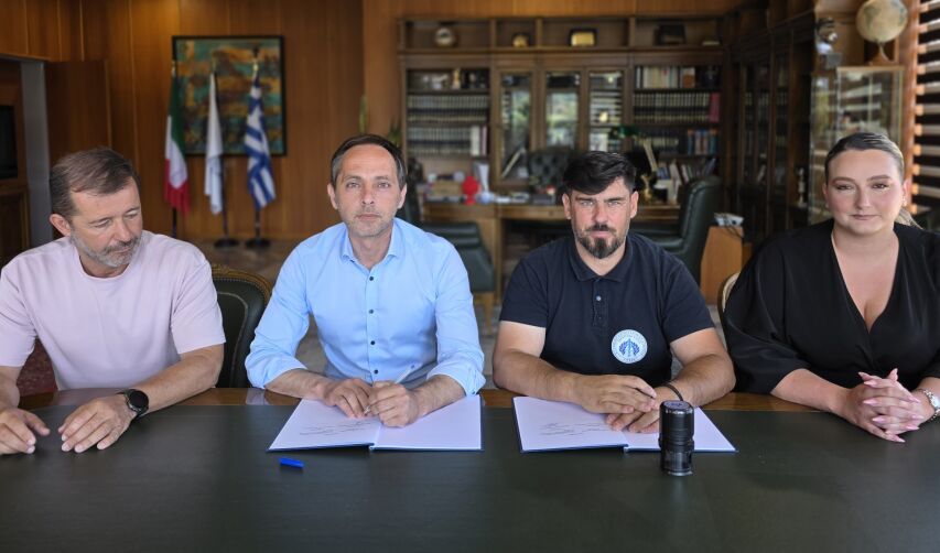 Συμφωνία Συνεργασίας μεταξύ Δήμου Αρχαίας Ολυμπίας και Ελληνικής Αντικαρκινικής Εταιρείας