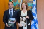 Σύσκεψη Δημάρχου με την Α. Γκερέκου για την τουριστική ανάδειξη της Αρχαίας Ολυμπίας