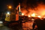 Πάτρα: Εμπρηστική ενέργεια προκάλεσε τη φωτιά στο παλιό εργοστάσιο Pirelli
