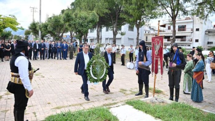 Ο Δήμαρχος Πατρέων στην τελετή μνήμης για τη Γενοκτονία των Ποντίων Ελλήνων