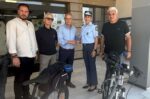 Δ. Πλατανιά: Παράδοση δύο νέων ποδηλάτων στην Τουριστική Αστυνομία Χανίων