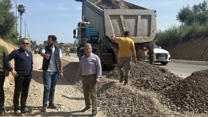 Επιτόπια επίσκεψη του Αντιπεριφερειάρχη Μεσσηνίας σε έργα υπό κατασκευή
